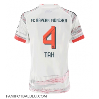 Bayern Munich Jonathan Tah #4 Tricou Fotbal Replică 2025-26 Femei Deplasare
